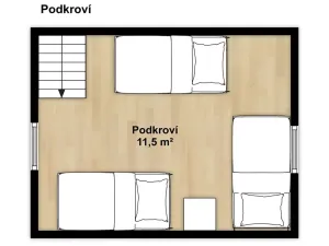 Prodej chaty, Mezina, 55 m2