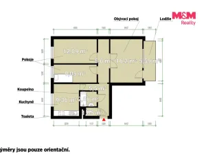 Pronájem bytu 3+1, Tachov, Želivského, 72 m2