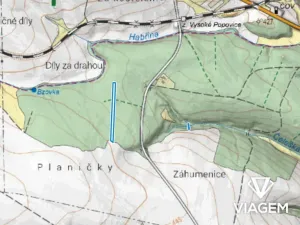 Prodej podílu lesa, Lukovany, 4460 m2