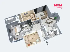 Prodej rodinného domu, Doubravčice, Pod vodárnou, 109 m2