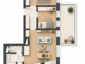Prodej bytu 3+kk, Brno, Palackého náměstí, 55 m2