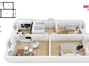 Prodej bytu 3+1, Jaroměř - Pražské Předměstí, Josefa Šímy, 74 m2