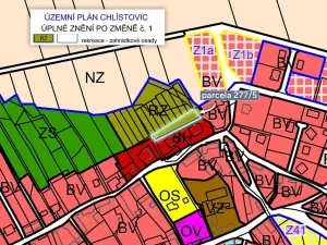 Prodej podílu zahrady, Chlístovice, 76 m2