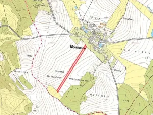 Prodej pozemku pro bydlení, Mysletice, 13776 m2