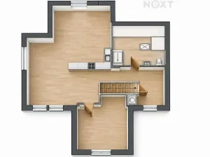 Pronájem bytu 2+kk, Valašské Meziříčí, Vsetínská, 110 m2