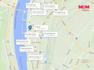 Pronájem bytu 2+kk, Ústí nad Labem - Střekov, Střekovské nábřeží, 44 m2