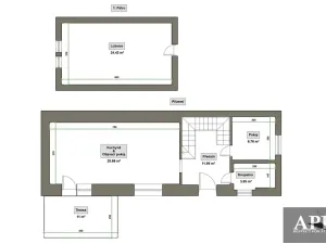 Prodej rodinného domu, Nivnice, Dr. Kachníka, 76 m2