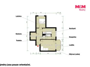 Pronájem bytu 2+1, Strakonice - Strakonice I, Heydukova, 55 m2