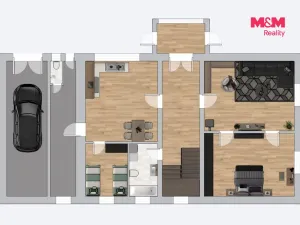 Prodej rodinného domu, Žleby, Ronovská, 177 m2