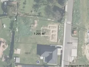 Prodej pozemku pro bydlení, Vyžice, 1205 m2