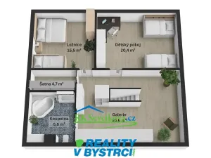 Prodej bytu 4+1, Modřice, Masarykova, 151 m2