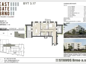 Prodej bytu 3+kk, Brno, Řípská, 85 m2