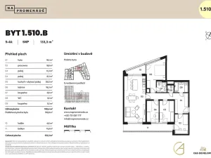 Prodej bytu 5+kk, Brno, 116 m2