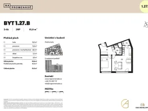 Prodej bytu 2+kk, Brno, 58 m2