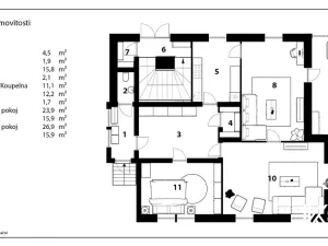 Prodej vily, Varnsdorf, Legií, 260 m2