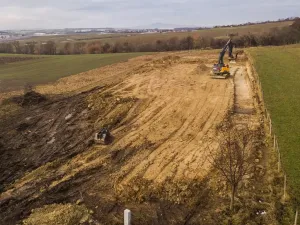 Dražba pozemku pro bydlení, Moravany, 2316 m2