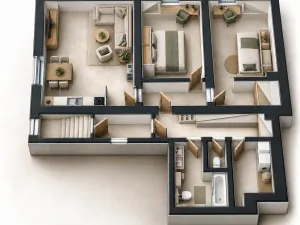 Prodej bytu 3+kk, Černolice, Ke dvoru, 76 m2