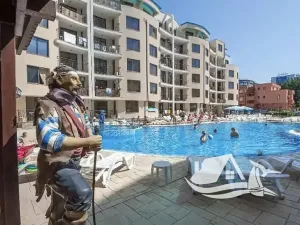Prodej bytu 1+kk, Nesebar, Bulharsko, 28 m2