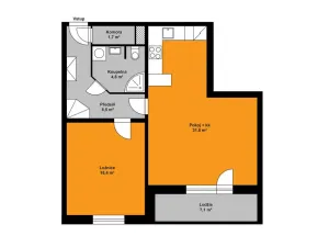 Pronájem bytu 2+kk, Kolín - Kolín II, A. M. Jelínka, 70 m2