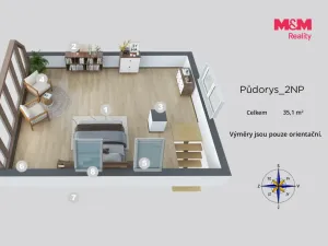 Prodej chaty, Lukov, 71 m2