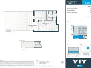 Prodej bytu 2+kk, Praha - Hlubočepy, Wassermannova, 41 m2