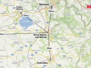 Pronájem bytu 1+kk, Nové Město nad Metují, Družstevní, 28 m2