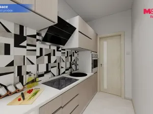 Prodej bytu 2+1, Děčín - Děčín VI-Letná, Za Bažantnicí, 50 m2