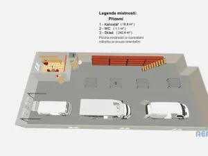 Pronájem výrobních prostor, Brandýs nad Labem-Stará Boleslav, 525 m2