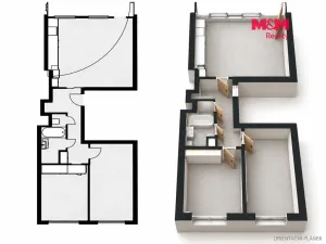 Prodej bytu 3+kk, Praha - Chodov, Láskova, 74 m2