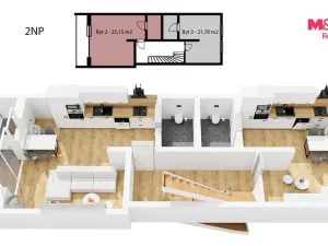 Prodej rodinného domu, Brno - Husovice, Elgartova, 184 m2