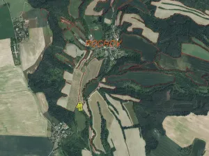 Prodej pozemku, Úštěk - Tetčiněves, 3430 m2