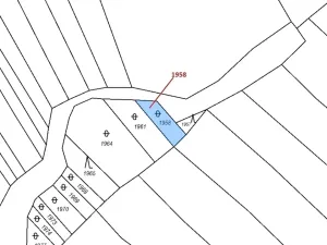 Dražba pozemku, Kelníky, 99 m2