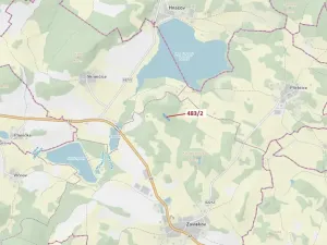 Dražba lesa, Zavlekov, 2895 m2