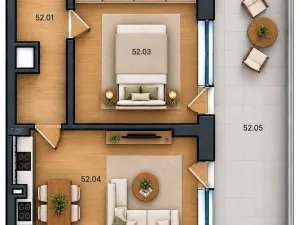 Prodej bytu 2+kk, Praha - Hrdlořezy, U Smetanky, 59 m2