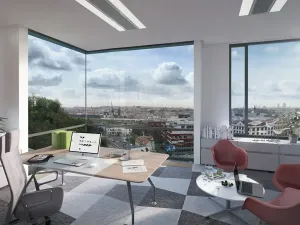 Pronájem kanceláře, Praha - Smíchov, Plzeňská, 600 m2