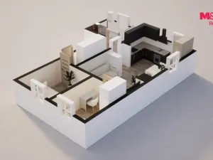 Prodej bytu 3+kk, Velemín - Oparno, 43 m2