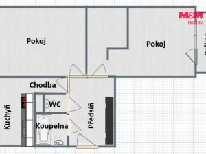 Prodej bytu 2+1, Rokytnice v Orlických horách, U Nádraží, 57 m2
