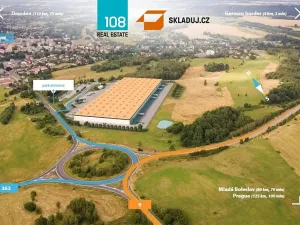 Pronájem skladu, Rumburk, Bentelerova, 20000 m2