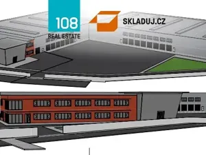 Pronájem skladu, Zápy, 5000 m2