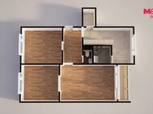 Prodej bytu 3+1, Ústí nad Labem - Střekov, Tolstého, 65 m2