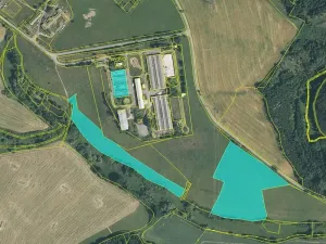 Dražba pozemku, Ošelín, 51430 m2