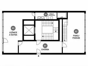 Prodej bytu 3+kk, Praha - Smíchov, Kobrova, 173 m2