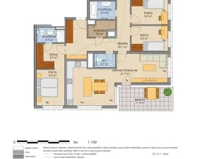 Prodej bytu 5+kk, Praha - Stodůlky, Svitákova, 114 m2