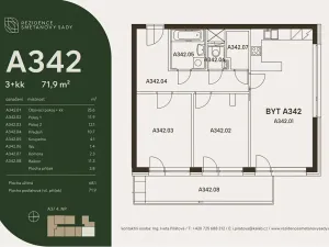 Prodej bytu 3+kk, Vyškov, Sportovní, 68 m2