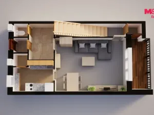 Prodej rodinného domu, Mělník, Perunov, 84 m2
