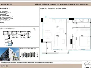 Prodej bytu 2+kk, Drač, Albánie, 58 m2