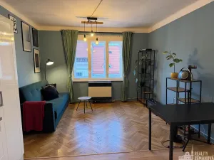 Pronájem bytu 1+1, Praha - Vinohrady, Řipská, 46 m2