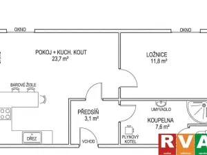 Prodej bytu 2+kk, Stříbro, Revoluční, 69 m2