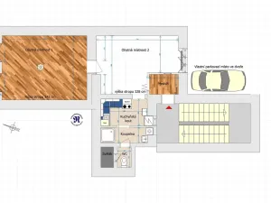 Prodej bytu 2+kk, Praha - Smíchov, Klicperova, 57 m2