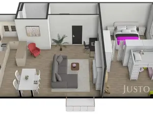 Prodej bytu 2+kk, Písek, Pražská, 72 m2